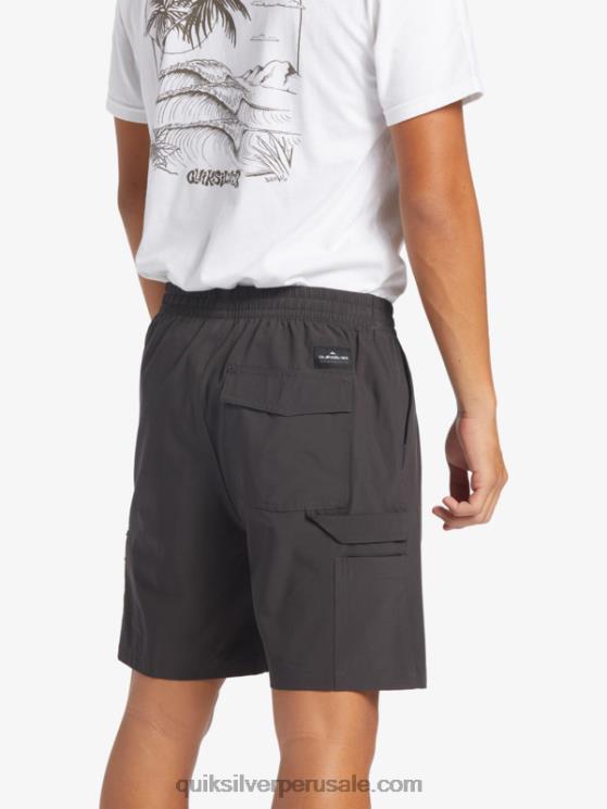 Quiksilver N8LNT251 hombres pista shorts de playa taxer cargo 18 anfibios