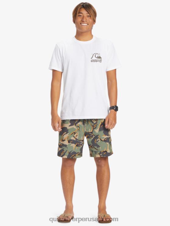 Quiksilver N8LNT252 hombres camuflaje - playa shorts de playa taxer cargo 18 anfibios