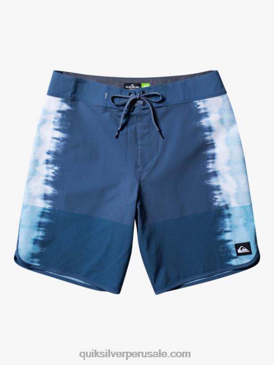Quiksilver N8LNT26 hombres mar de bering shorts de playa highlite festoneado 19