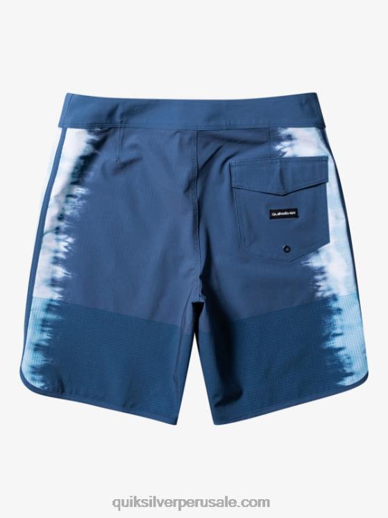 Quiksilver N8LNT26 hombres mar de bering shorts de playa highlite festoneado 19