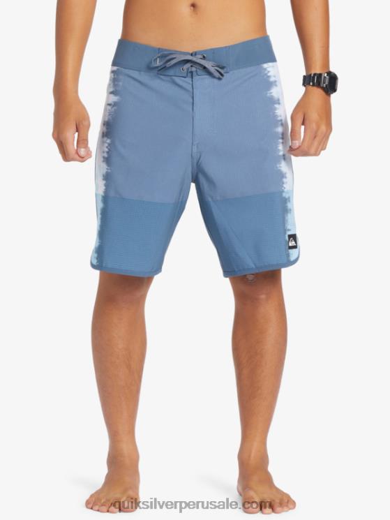 Quiksilver N8LNT26 hombres mar de bering shorts de playa highlite festoneado 19