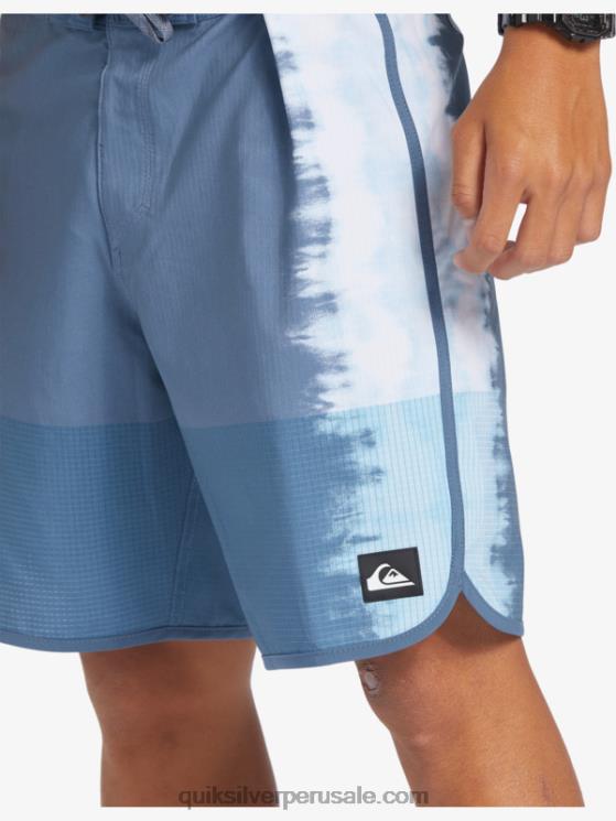 Quiksilver N8LNT26 hombres mar de bering shorts de playa highlite festoneado 19