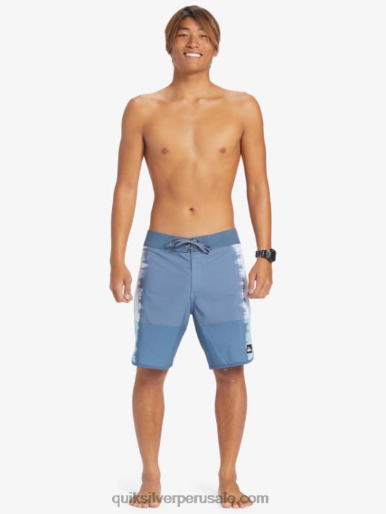 Quiksilver N8LNT26 hombres mar de bering shorts de playa highlite festoneado 19