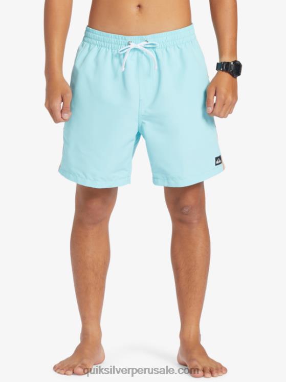 Quiksilver N8LNT279 hombres Angel Azul playa por favor 17 voleas