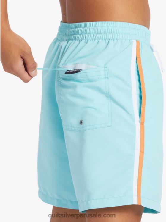 Quiksilver N8LNT279 hombres Angel Azul playa por favor 17 voleas