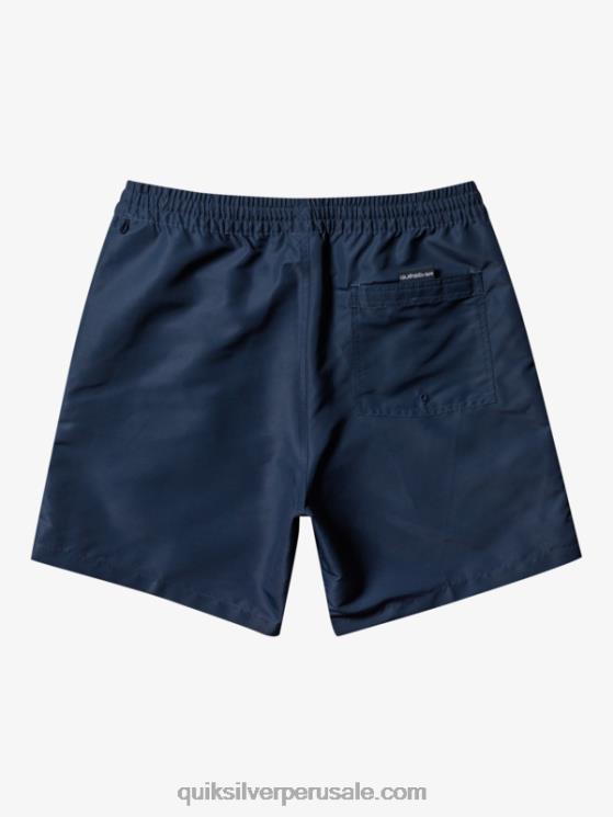 Quiksilver N8LNT280 hombres chaqueta azul marino playa por favor 17 voleas