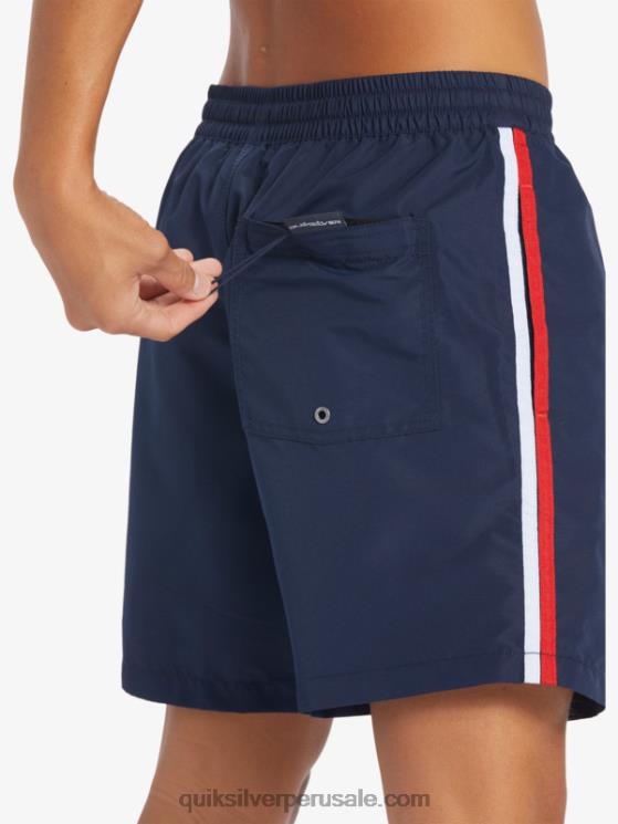 Quiksilver N8LNT280 hombres chaqueta azul marino playa por favor 17 voleas