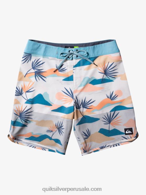 Quiksilver N8LNT29 hombres abedul shorts de playa highlite festoneado 19