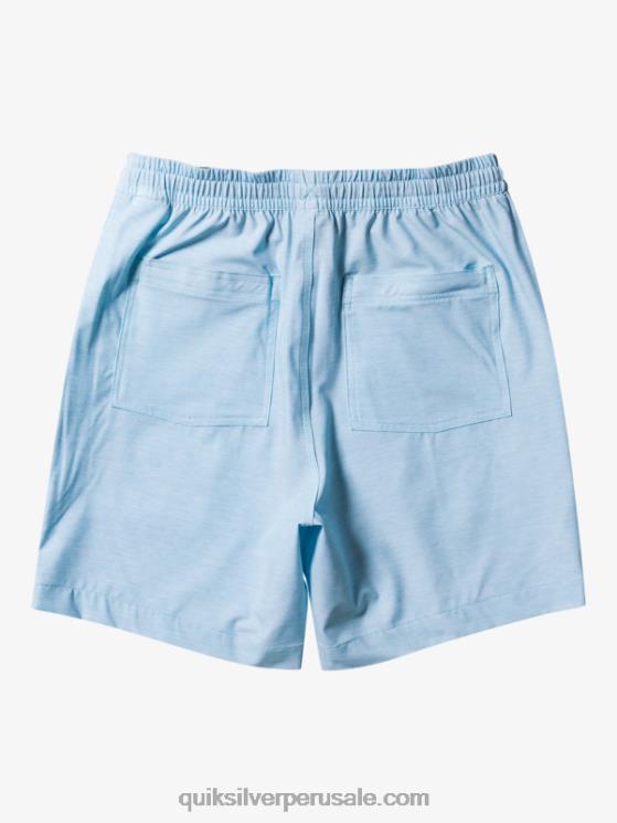 Quiksilver N8LNT304 hombres brezo azul cielo taxer heather 18 bañadores anfibios