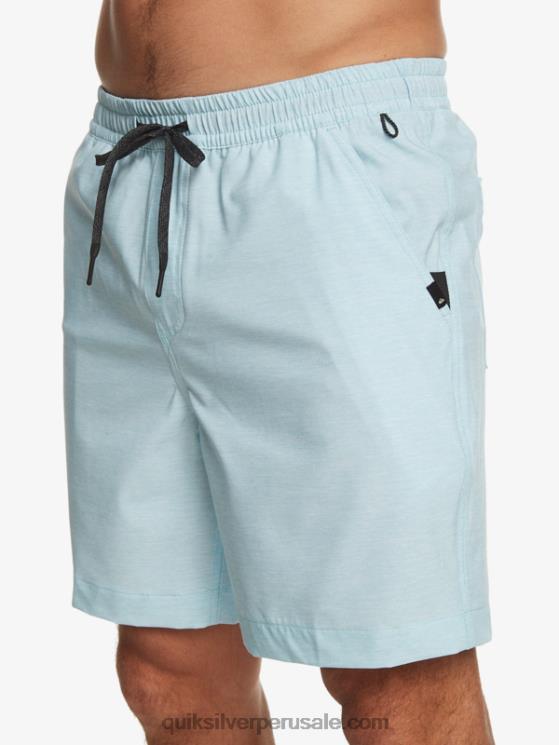 Quiksilver N8LNT304 hombres brezo azul cielo taxer heather 18 bañadores anfibios