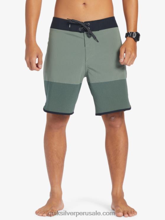 Quiksilver N8LNT30 hombres tomillo shorts de playa highlite festoneado 19