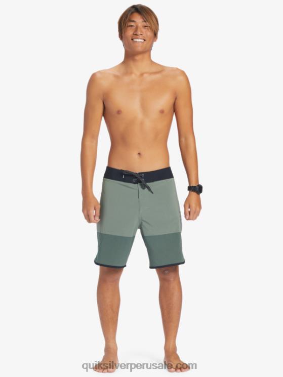 Quiksilver N8LNT30 hombres tomillo shorts de playa highlite festoneado 19