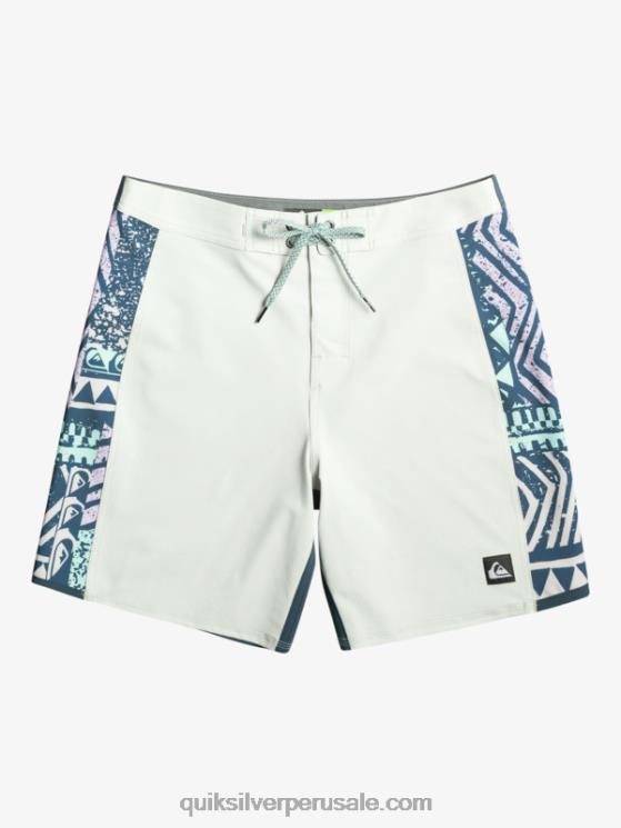 Quiksilver N8LNT311 hombres gris violeta shorts de playa surfsilk arch 18