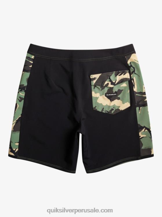 Quiksilver N8LNT312 hombres camuflaje shorts de playa surfsilk arch 18