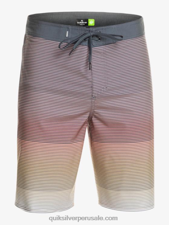 Quiksilver N8LNT334 hombres trigo surfsilk masivo 20 shorts de baño