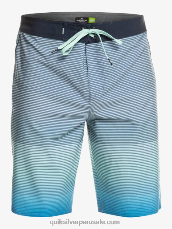 Quiksilver N8LNT336 hombres snorkel azul surfsilk masivo 20 shorts de baño