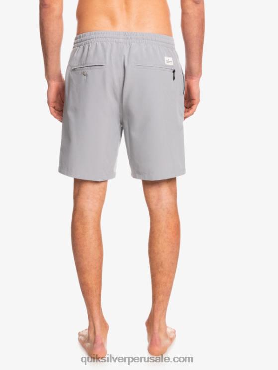 Quiksilver N8LNT343 hombres aguanieve shorts elásticos ocean 18 anfibios