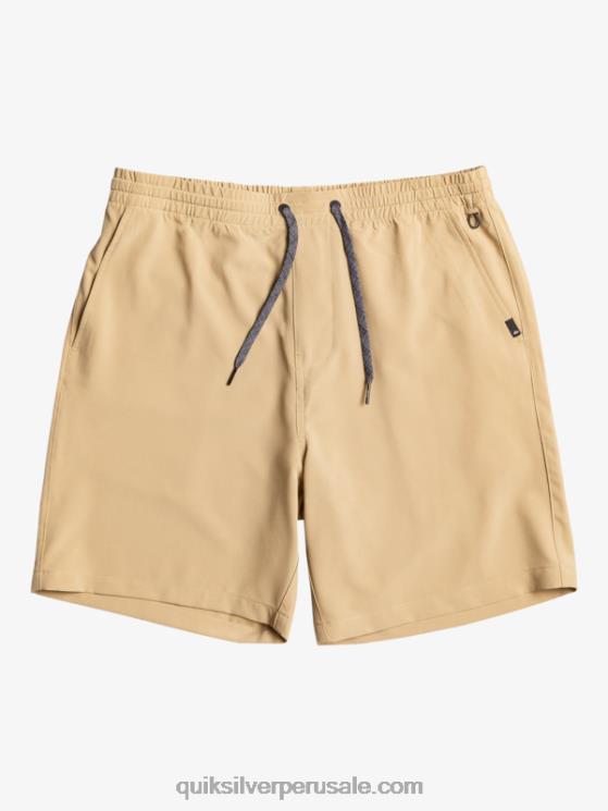 Quiksilver N8LNT344 hombres playa shorts elásticos ocean 18 anfibios