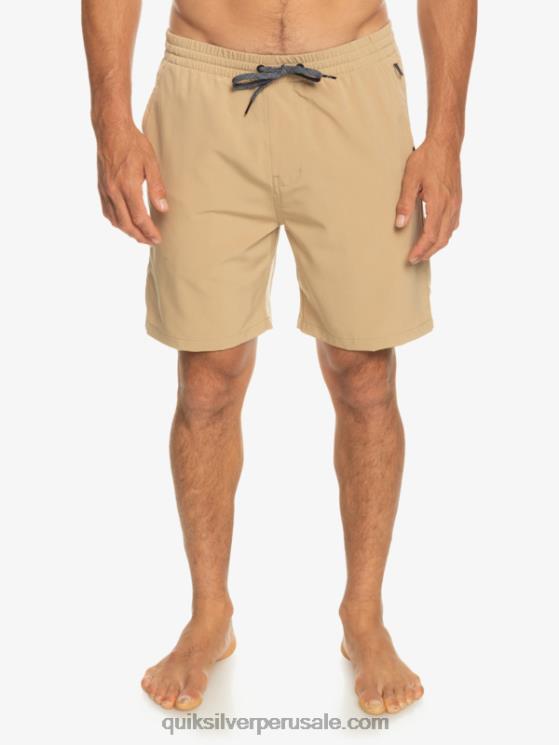 Quiksilver N8LNT344 hombres playa shorts elásticos ocean 18 anfibios