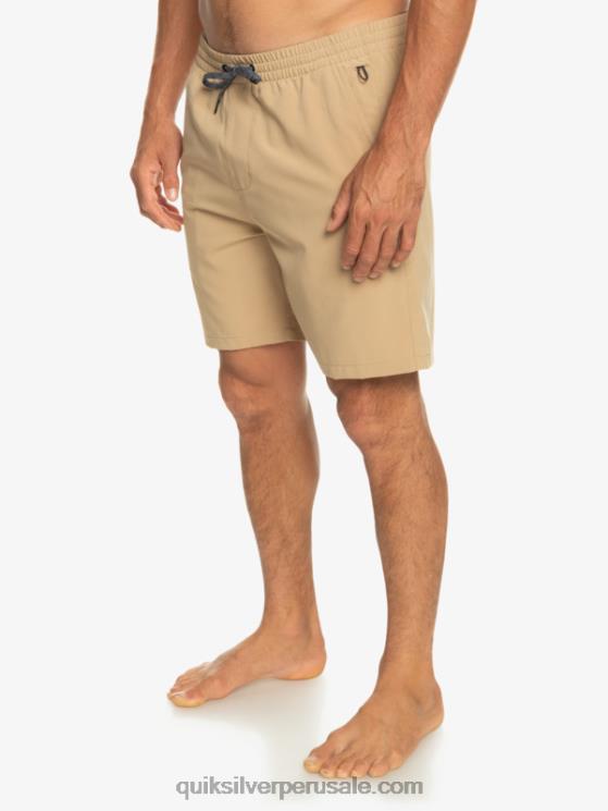 Quiksilver N8LNT344 hombres playa shorts elásticos ocean 18 anfibios