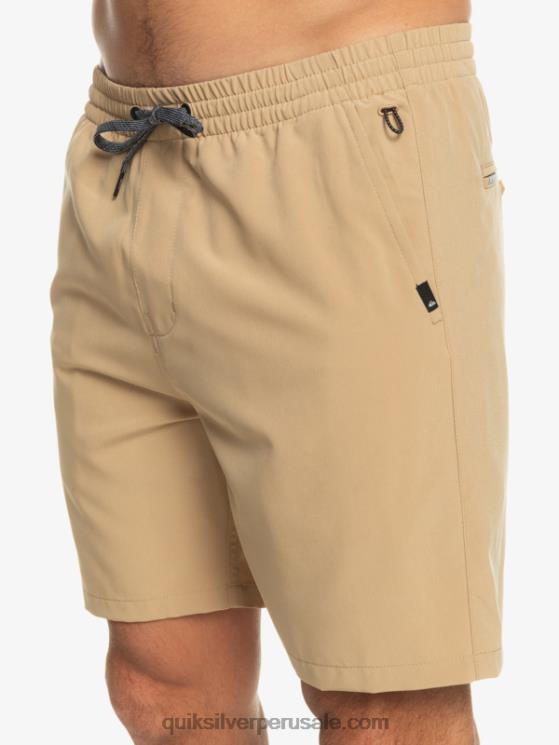 Quiksilver N8LNT344 hombres playa shorts elásticos ocean 18 anfibios