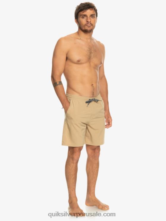 Quiksilver N8LNT344 hombres playa shorts elásticos ocean 18 anfibios