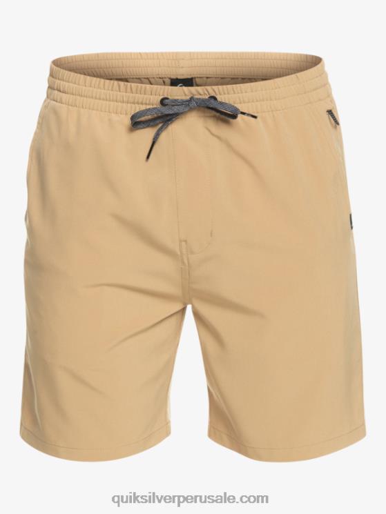Quiksilver N8LNT344 hombres playa shorts elásticos ocean 18 anfibios