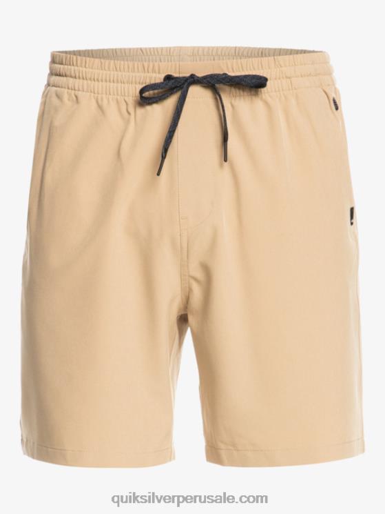 Quiksilver N8LNT344 hombres playa shorts elásticos ocean 18 anfibios