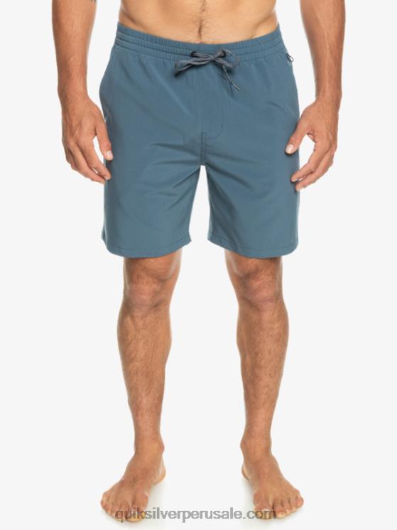 Quiksilver N8LNT348 hombres mar de bering shorts elásticos ocean 18 anfibios