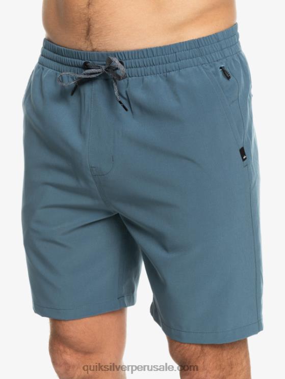 Quiksilver N8LNT348 hombres mar de bering shorts elásticos ocean 18 anfibios