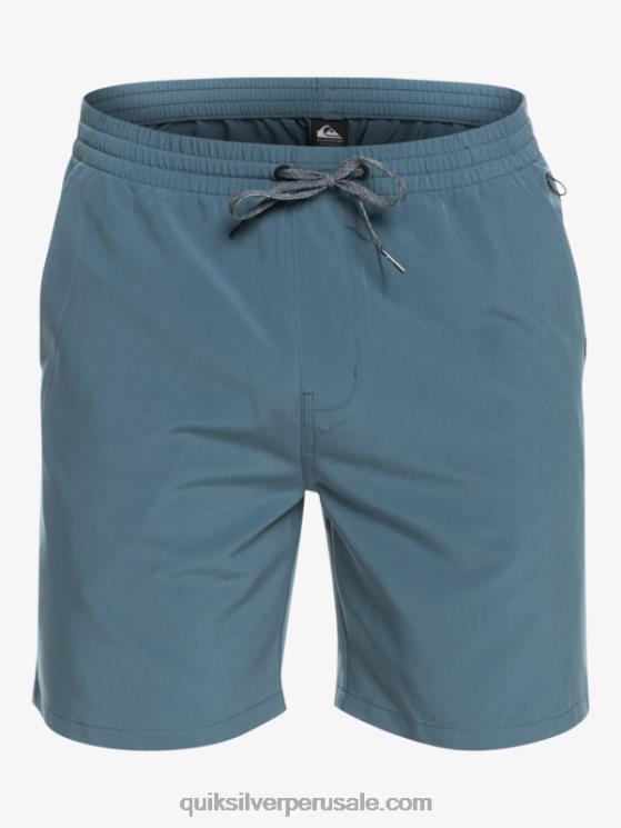 Quiksilver N8LNT348 hombres mar de bering shorts elásticos ocean 18 anfibios
