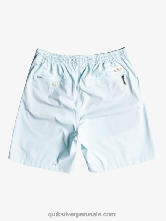 Quiksilver N8LNT351 hombres agua helada shorts elásticos ocean 18 anfibios