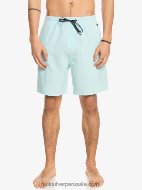 Quiksilver N8LNT351 hombres agua helada shorts elásticos ocean 18 anfibios