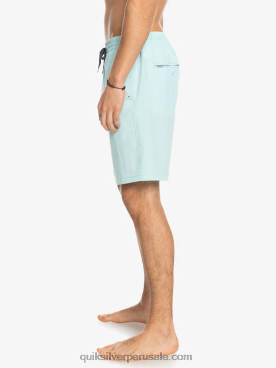 Quiksilver N8LNT351 hombres agua helada shorts elásticos ocean 18 anfibios