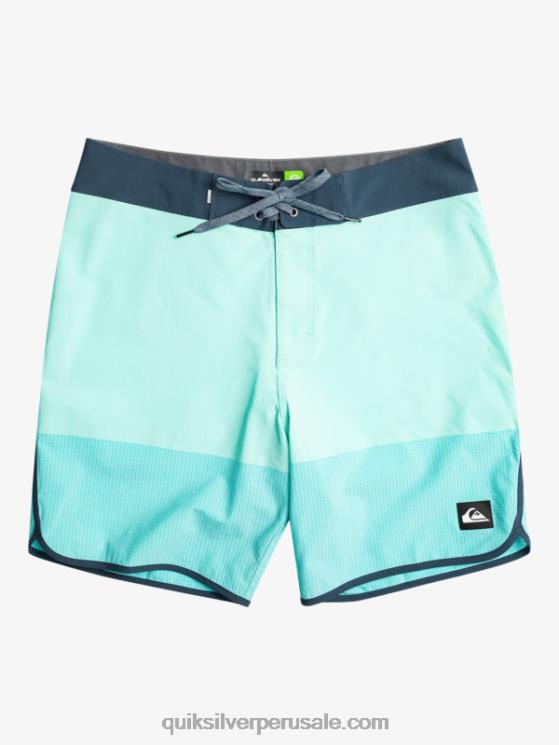Quiksilver N8LNT35 hombres vaso de playa shorts de playa highlite festoneado 19