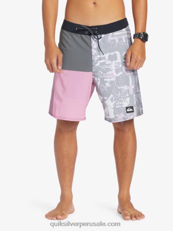 Quiksilver N8LNT366 hombres puerta de Hierro shorts de playa highlite arch 19