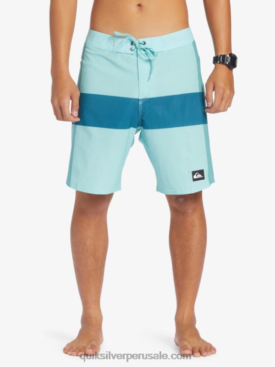 Quiksilver N8LNT367 hombres Angel Azul shorts de playa highlite arch 19