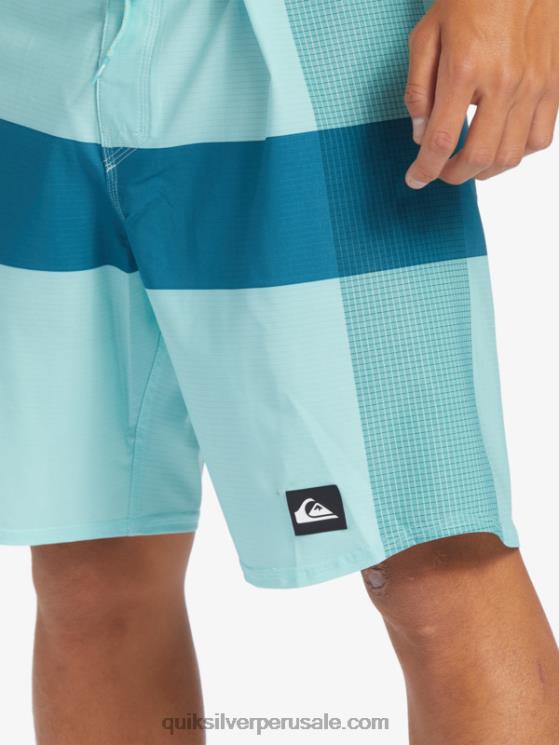 Quiksilver N8LNT367 hombres Angel Azul shorts de playa highlite arch 19