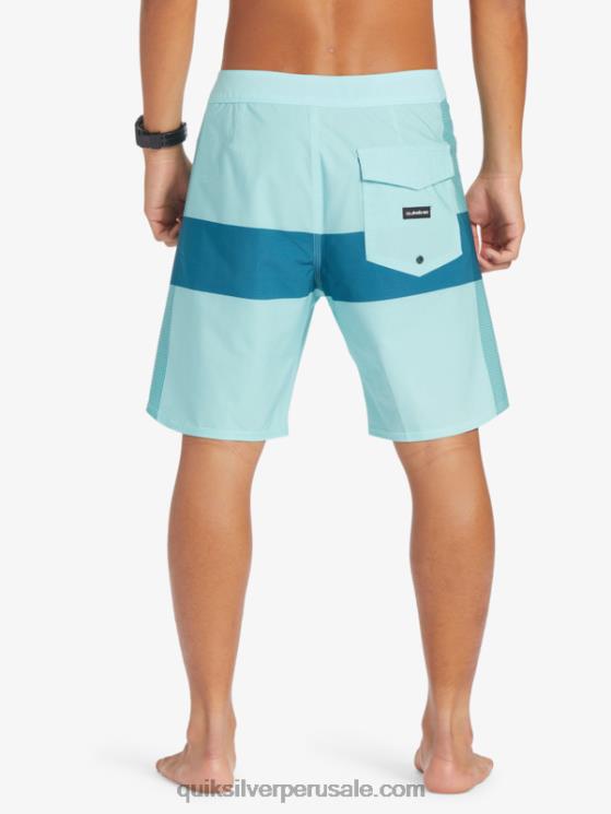 Quiksilver N8LNT367 hombres Angel Azul shorts de playa highlite arch 19