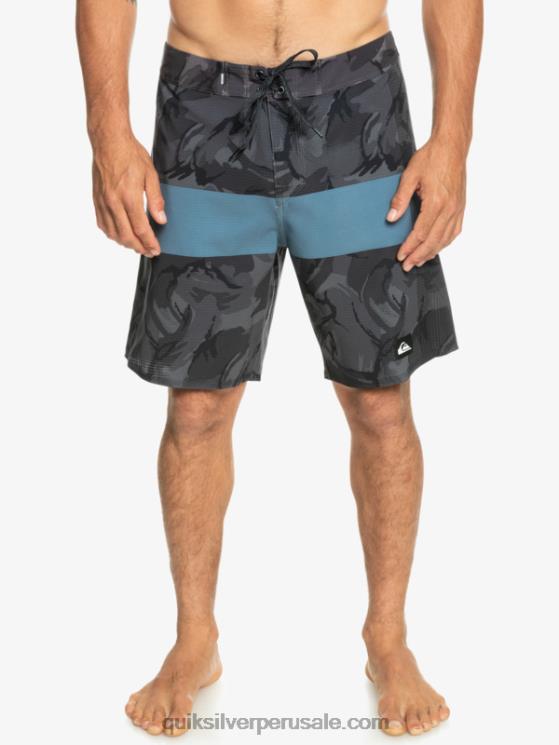 Quiksilver N8LNT369 hombres pista shorts de playa highlite arch 19