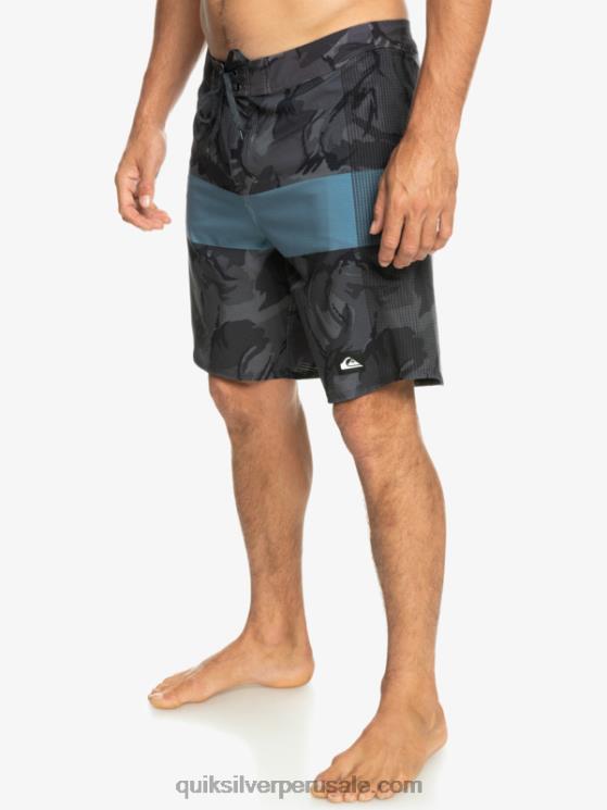 Quiksilver N8LNT369 hombres pista shorts de playa highlite arch 19