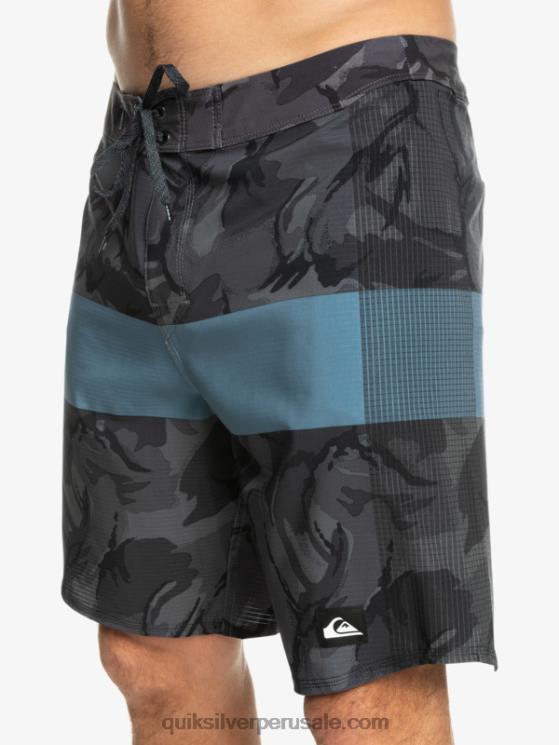 Quiksilver N8LNT369 hombres pista shorts de playa highlite arch 19