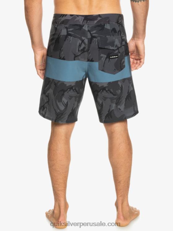 Quiksilver N8LNT369 hombres pista shorts de playa highlite arch 19