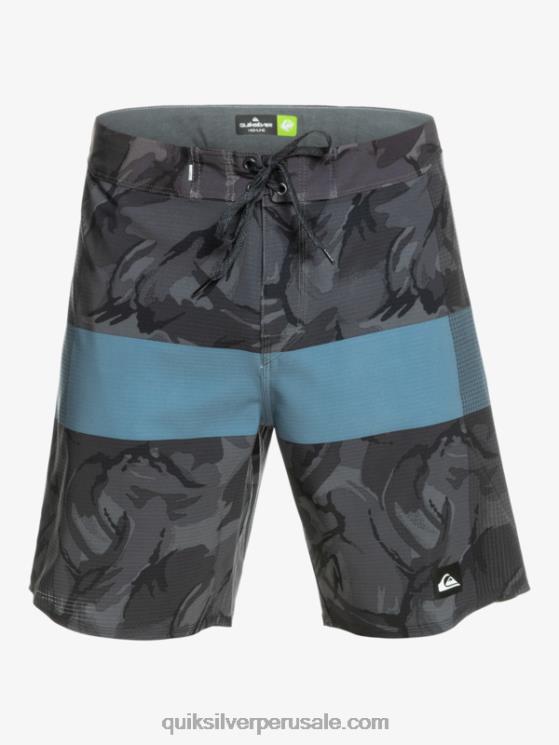 Quiksilver N8LNT369 hombres pista shorts de playa highlite arch 19