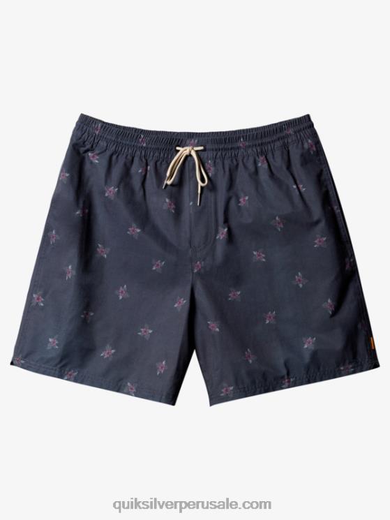 Quiksilver N8LNT396 hombres pedales pequeños negros v pedales pequeños waterman 17 voleas