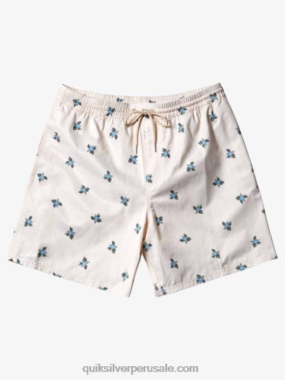 Quiksilver N8LNT397 hombres pedales pequeños blancos antiguos v pedales pequeños waterman 17 voleas