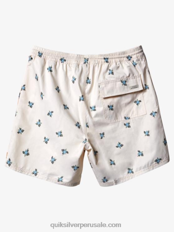 Quiksilver N8LNT397 hombres pedales pequeños blancos antiguos v pedales pequeños waterman 17 voleas
