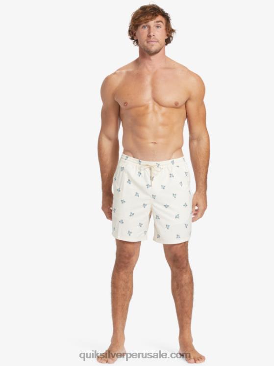 Quiksilver N8LNT397 hombres pedales pequeños blancos antiguos v pedales pequeños waterman 17 voleas