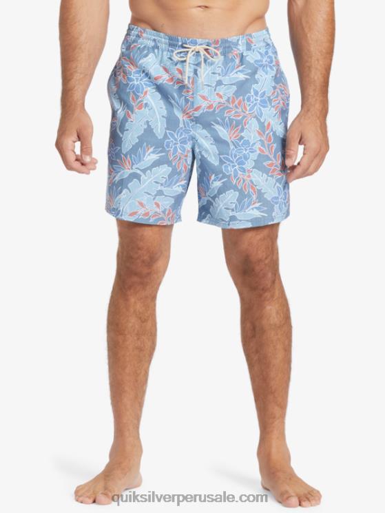 Quiksilver N8LNT407 hombres alférez azul sensación perfecta v Waterman sensación perfecta 17 voleas