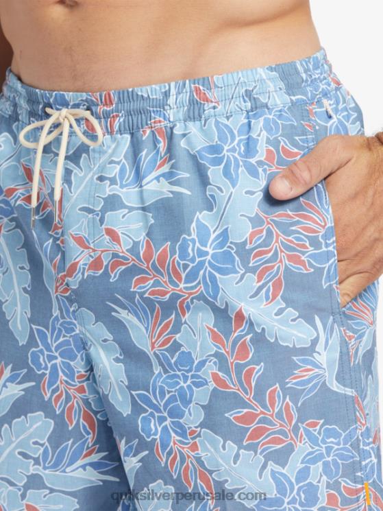 Quiksilver N8LNT407 hombres alférez azul sensación perfecta v Waterman sensación perfecta 17 voleas